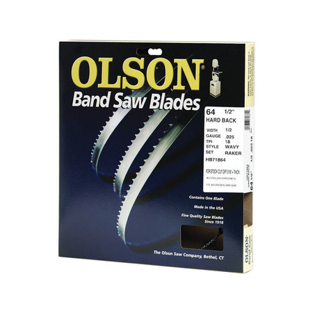 OLSON SAW BLADE BAND 64.5X1/2"" 18T HB71864DB